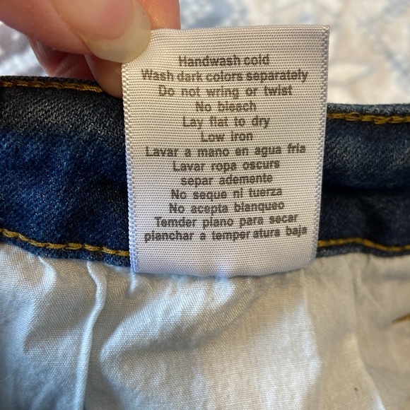 Judy Blue Lis Angeles Relaxed Fit Ankle Hi Rise Distress Jeans Size 31 x 26” - Picture 9 of 14